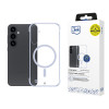 Θήκη 3mk Just20g MagCase για Samsung Galaxy S25, διαφανής