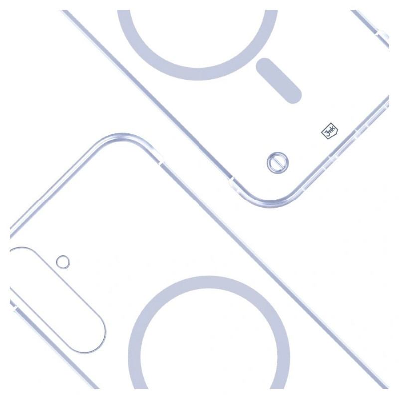 Θήκη 3mk Just20g MagCase για Samsung Galaxy S25, διαφανής