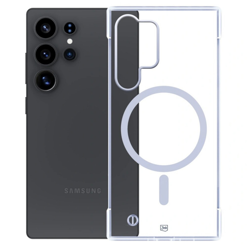 Θήκη 3mk Just20g MagCase για Samsung Galaxy S25 Ultra, διαφανής