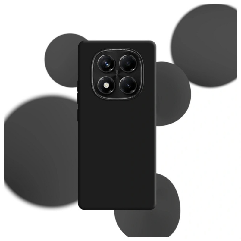 3MK Silicone Case θήκη σιλικόνης για Xiaomi Redmi Note 14 Pro 5G, μαύρη