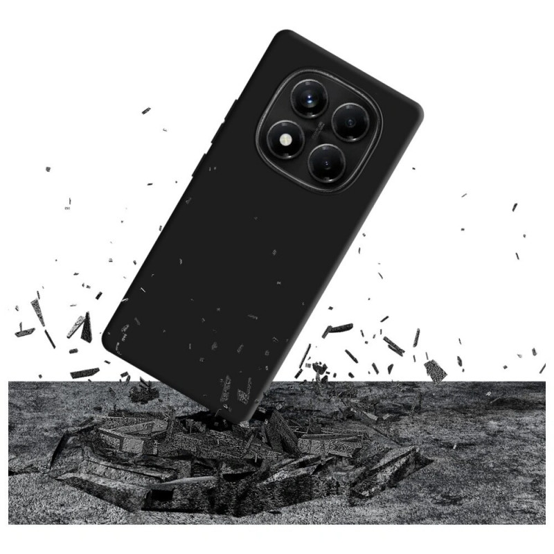 3MK Silicone Case θήκη σιλικόνης για Xiaomi Redmi Note 14 Pro 5G, μαύρη