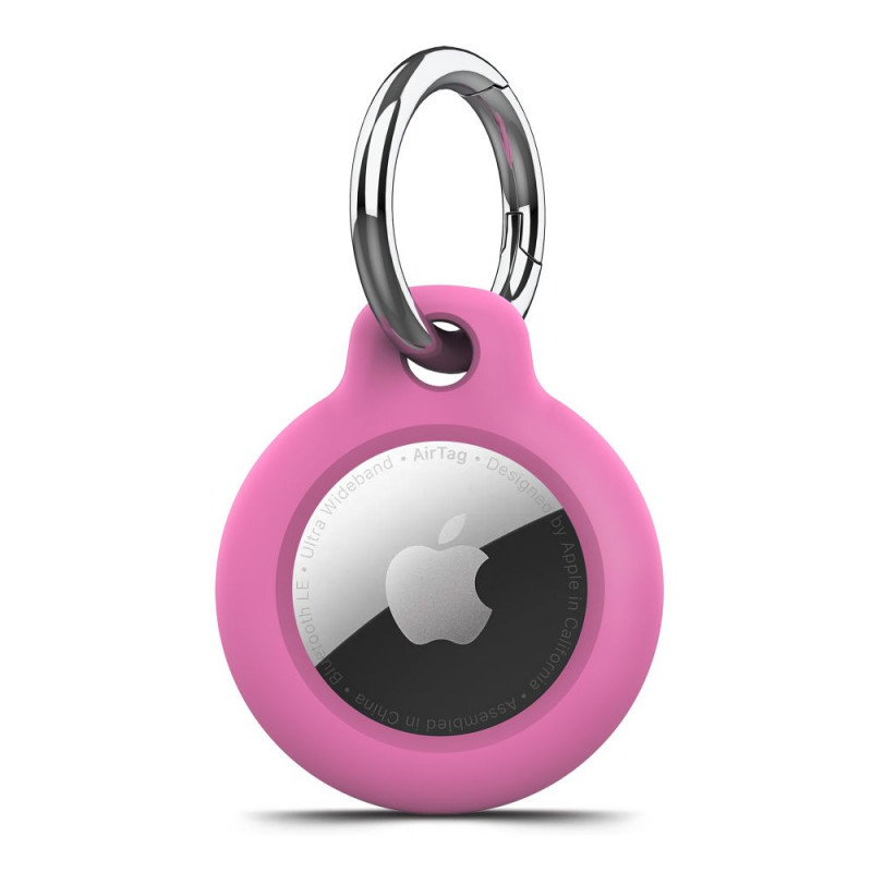 Tech-Protect Rough προστατευτικό μπρελόκ για Apple AirTag 1 / 2, ροζ