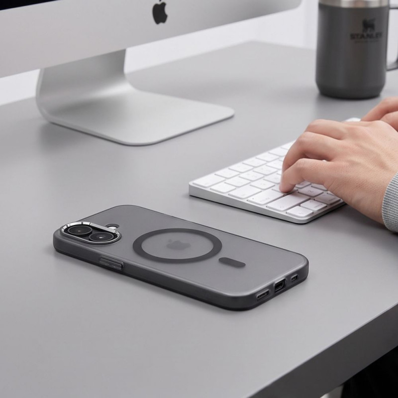 Tech-Protect MagZero MagSafe θήκη για Apple iPhone 17, ματ μαύρη