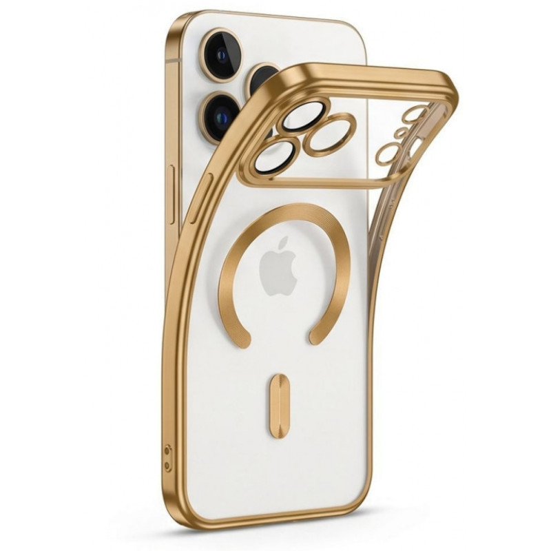 Tech-Protect Magflex MagSafe θήκη για Apple iPhone 17 Pro Max / 18 Pro Max, γυαλιστερό χρυσό
