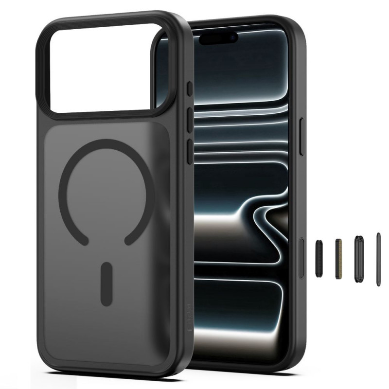 Tech-Protect Magmat MagSafe CC θήκη για Apple iPhone 17 Pro / 18 Pro, ματ μαύρη