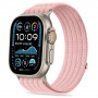 Tech-Protect Nylon Sport λουράκι για Apple Watch 44/45/46/49 mm, ανοιχτό ροζ