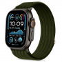 Tech-Protect Nylon Sport λουράκι για Apple Watch 44/45/46/49 mm, σκούρο πράσινο