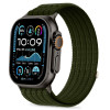 Tech-Protect Nylon Sport λουράκι για Apple Watch 44/45/46/49 mm, σκούρο πράσινο