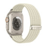 Tech-Protect Nylon Sport λουράκι για Apple Watch 8 / 9 / 10 / 11 / SE / Ultra 44 / 45 / 46 / 49 mm, Starlight