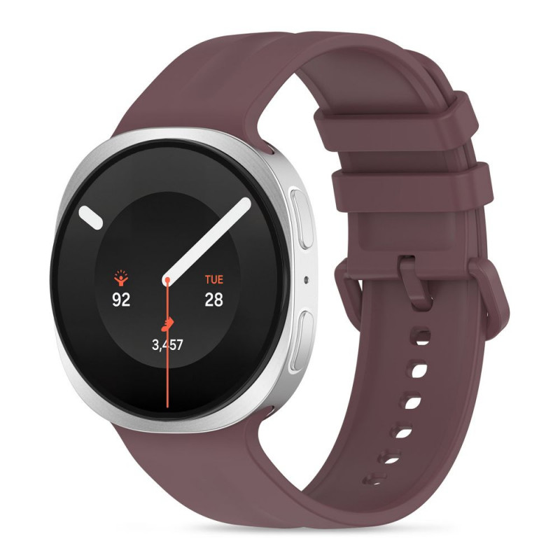 Tech-Protect Silicone Evo λουράκι για Samsung Galaxy Watch 8 / 9 / Classic 40 / 44 / 46 mm, βελούδινο δαμάσκηνο