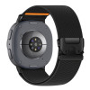 Tech-Protect Nylon Clasp λουράκι ρολογιού για Samsung Galaxy Watch 8 / 9 / Classic 40 / 44 / 46 mm, μαύρο