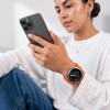 Tech-Protect Nylon Clasp λουράκι ρολογιού για Samsung Galaxy Watch 8 / 9 / Classic 40 / 44 / 46 mm, πορτοκαλί