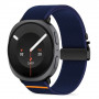 Tech-Protect Nylon Clasp λουράκι ρολογιού για Samsung Galaxy Watch 8 / 9 / Classic 40 / 44 / 46 mm, ναυτικό μπλε