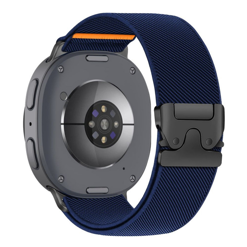 Tech-Protect Nylon Clasp λουράκι ρολογιού για Samsung Galaxy Watch 8 / 9 / Classic 40 / 44 / 46 mm, ναυτικό μπλε