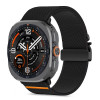 Tech-Protect Nylon Clasp λουράκι ρολογιού για Samsung Galaxy Watch Ultra 1 / 2 2024-2026 47 mm, μαύρο