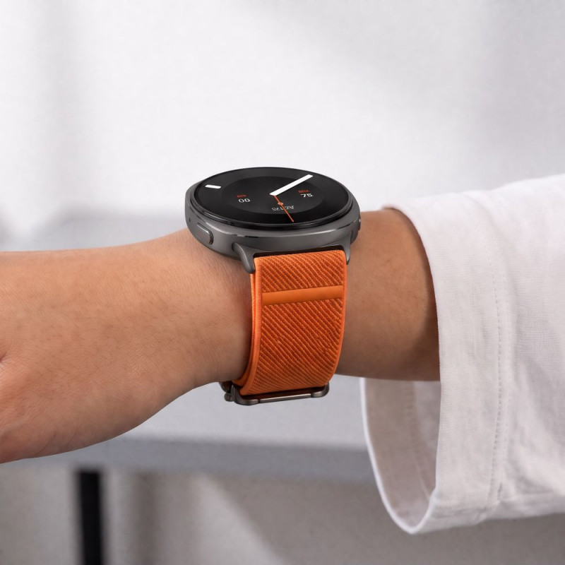 Tech-Protect Nylon Clasp λουράκι ρολογιού για Samsung Galaxy Watch Ultra 1 / 2 2024-2026 47 mm, πορτοκαλί