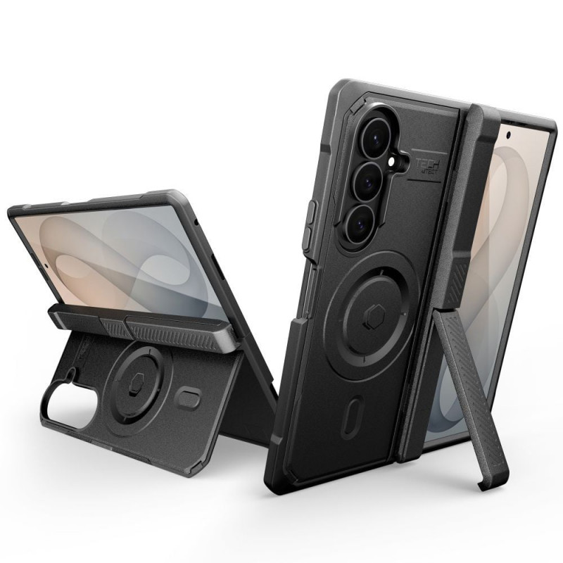 Tech-Protect Kevlar Pro MagSafe θήκη για Samsung Galaxy Z Fold 8 Ultra, μαύρη
