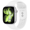Tech-Protect Silicone λουράκι για Apple Watch 8/9/10/11/12/SE 40/41/42 mm, λευκό