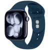 Tech-Protect Silicone λουράκι για Apple Watch 8/9/10/11/12/SE 40/41/42 mm, ναυτικό μπλε