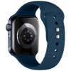 Tech-Protect Silicone λουράκι για Apple Watch 8/9/10/11/12/SE 40/41/42 mm, ναυτικό μπλε