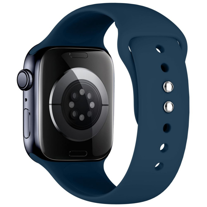 Tech-Protect Silicone λουράκι για Apple Watch 8/9/10/11/12/SE 40/41/42 mm, ναυτικό μπλε