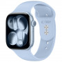 Tech-Protect Silicone λουράκι για Apple Watch 8/9/10/11/12/SE 40/41/42 mm, ανοιχτό μπλε