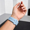 Tech-Protect Silicone λουράκι για Apple Watch 8/9/10/11/12/SE 40/41/42 mm, ανοιχτό μπλε