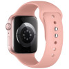 Tech-Protect Silicone λουράκι για Apple Watch 8/9/10/11/12/SE/Ultra 44/45/46/49 mm, σκονισμένο ροζ