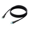 Joyroom Starry Series SA32-CC3 καλώδιο USB-C - USB-C, 60 W, 480 Mbps, 1 m, μαύρο