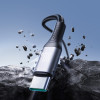 Joyroom Flash Series S-A28 καλώδιο USB-C - USB-C, 60 W, 480 Mbps, 1 m, μαύρο