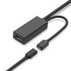 Καλώδιο επέκτασης UGREEN US175 USB 3.0 με θύρα τροφοδοσίας micro USB, 5 m, μαύρο