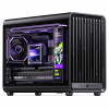 Jonsbo D33 STD κουτί υπολογιστή, μίνι κουτί, mATX, ψημένο γυαλί, μαύρο (D33 STD BLACK)