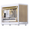 Jonsbo D33 Wood κουτί υπολογιστή, μίνι κουτί, mATX, ψημένο γυαλί, λευκό, ξύλο (D33 WD/WHITE)