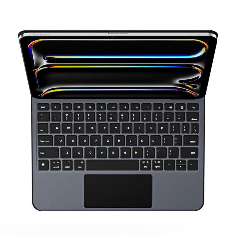 Dux Ducis θήκη με πληκτρολόγιο σειράς MK για iPad Pro 11″ (2024), μαύρη