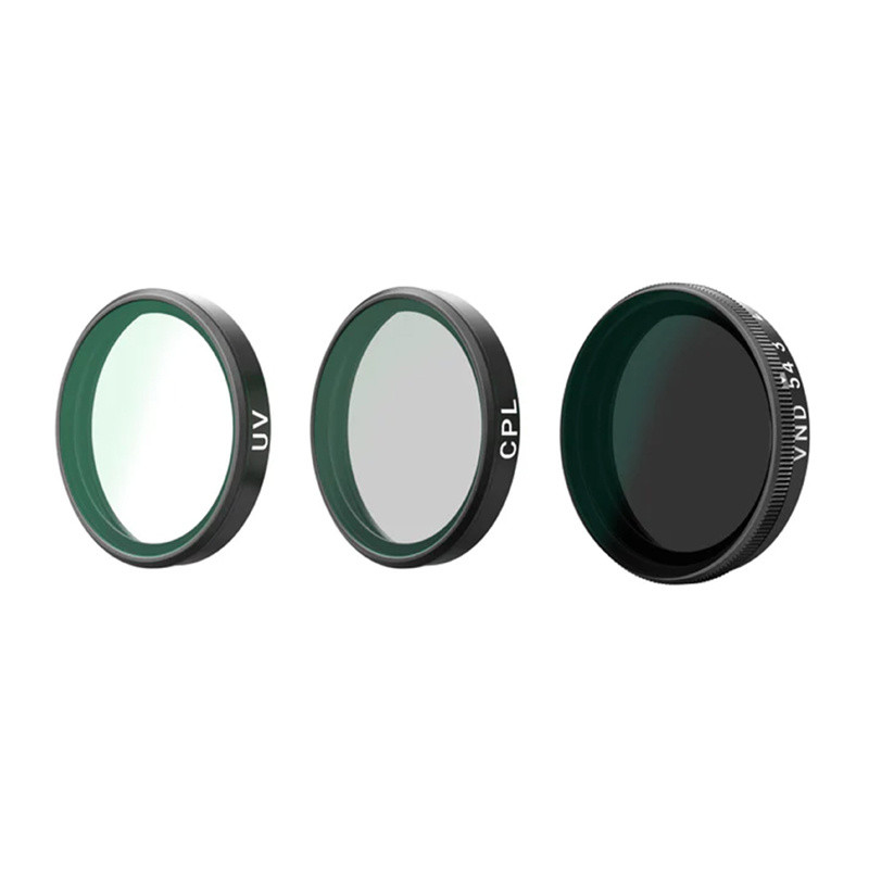 Telesin σετ φίλτρων CPL/VND8/UV για DJI Osmo Action 6 (3 τεμ.)
