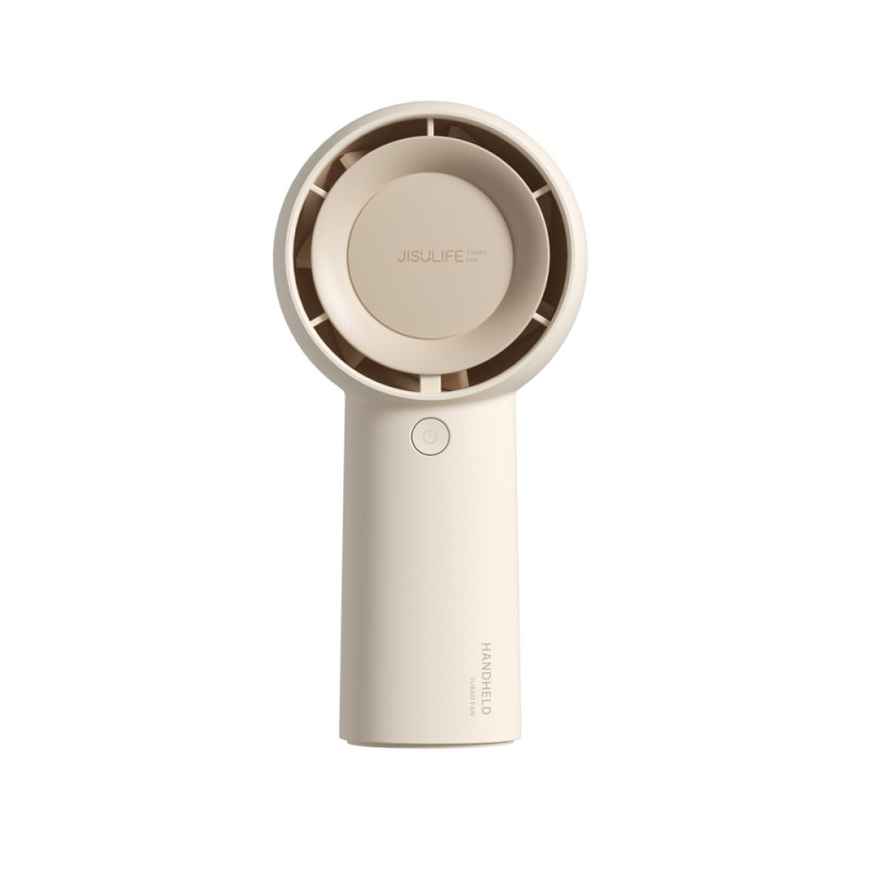Jisulife Life5 Plus (FA43) φορητός ανεμιστήρας χειρός, 4000 mAh, USB-C, μπεζ