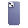 iCarer CE Premium Leather Folio Case δερμάτινη θήκη βιβλίο για Apple iPhone 14 Plus / 15 Plus, MagSafe, ανοιχτό μωβ (ICR413)
