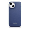iCarer CE Premium Leather Folio Case μαγνητική θήκη βιβλίο για iPhone 14 Plus, MagSafe, μπλε (WMI14220715-BU)