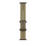 Apple Ocean Band λουράκι για έξυπνο ρολόι 49 mm, ημιδιαφανές πράσινο φύκι, φινίρισμα μαύρου τιτανίου, MKAV4ZM/A