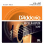 D'Addario EJ10 χορδές ακουστικής κιθάρας, 10-47