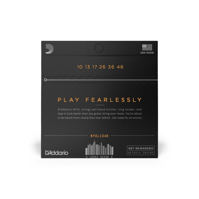 D'Addario NYXL1046 χορδές για ηλεκτρική κιθάρα, 10–46