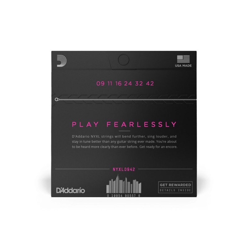 D'Addario NYXL0942 χορδές για ηλεκτρική κιθάρα, 09–42