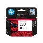 HP 650 Ink Advantage αυθεντικό δοχείο μελάνης, μαύρο (CZ101AE#LS1)