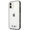 BMW BMHCP12SMBTOK Sandblast σκληρή θήκη για Apple iPhone 12 mini, διαφανής