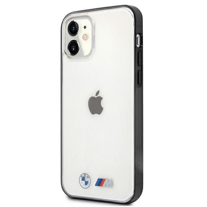 BMW BMHCP12SMBTOK Sandblast σκληρή θήκη για Apple iPhone 12 mini, διαφανής