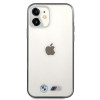 BMW BMHCP12SMBTOK Sandblast σκληρή θήκη για Apple iPhone 12 mini, διαφανής