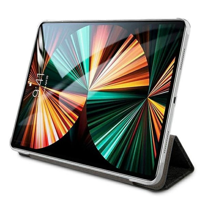 Guess GUIC12G4GFGR 4G Collection θήκη βιβλίο για Apple iPad Pro 12.9 2021, γκρι