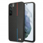 BMW BMHCS22MTRTBK σκληρή θήκη για Samsung Galaxy S22+, M Collection Triangles, μαύρη