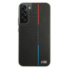 BMW BMHCS22MTRTBK σκληρή θήκη για Samsung Galaxy S22+, M Collection Triangles, μαύρη