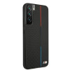 BMW BMHCS22MTRTBK σκληρή θήκη για Samsung Galaxy S22+, M Collection Triangles, μαύρη